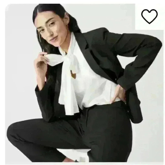 Black Label by Evan-Picone Suit Jacket Size 10 Women’s Blazer Career Interview - Picture 13 of 14